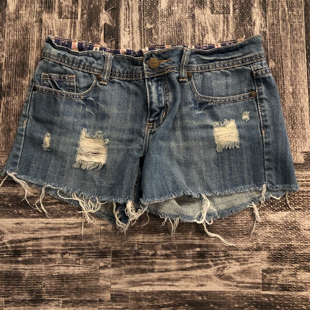 Jean shorts